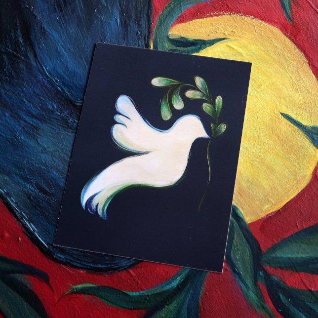 Weltfrieden Dove of Hope Postkarte (Von Creator hochgeladen)