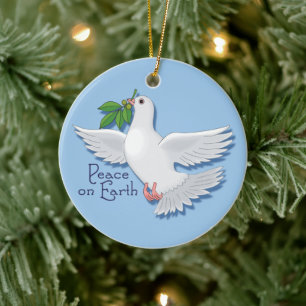 Weltfrieden Dove Ornament