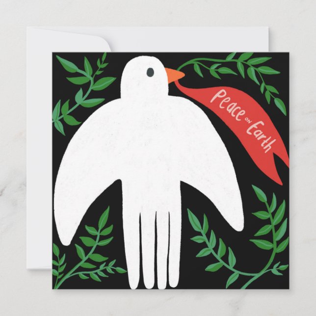 Weltfrieden Dove Weihnachtsfeiertag (Vorderseite)