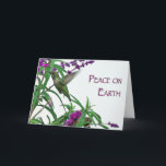 Weltfrieden Feiertagskarte<br><div class="desc">Fotografie und Entwurf durch Melanie Hofmann.</div>