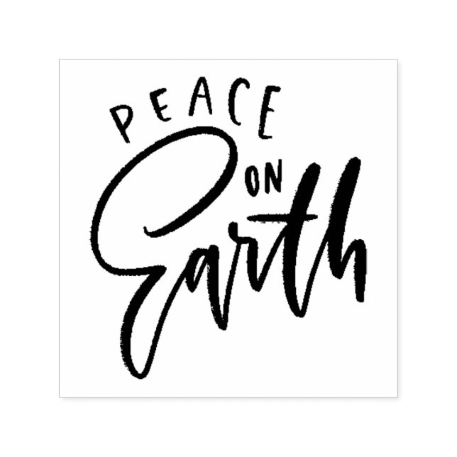 Weltfrieden Happy Holidays Holiday Cards Permastempel (Design)