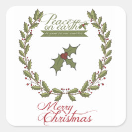 Weltfrieden Holiday Stickers