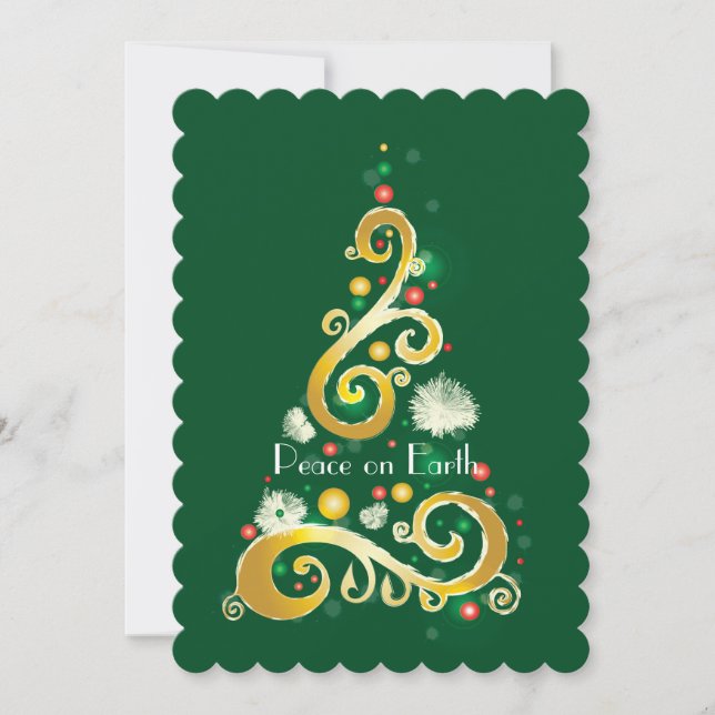 WELTFRIEDEN IV FEIERTAGSKARTE (Vorderseite)