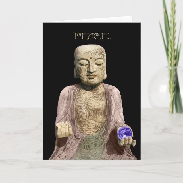 Weltfrieden Karte (Vorderseite)