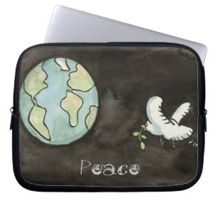 Weltfrieden Laptop Sleeve