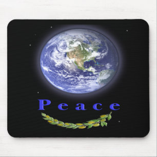 Weltfrieden Mousepad
