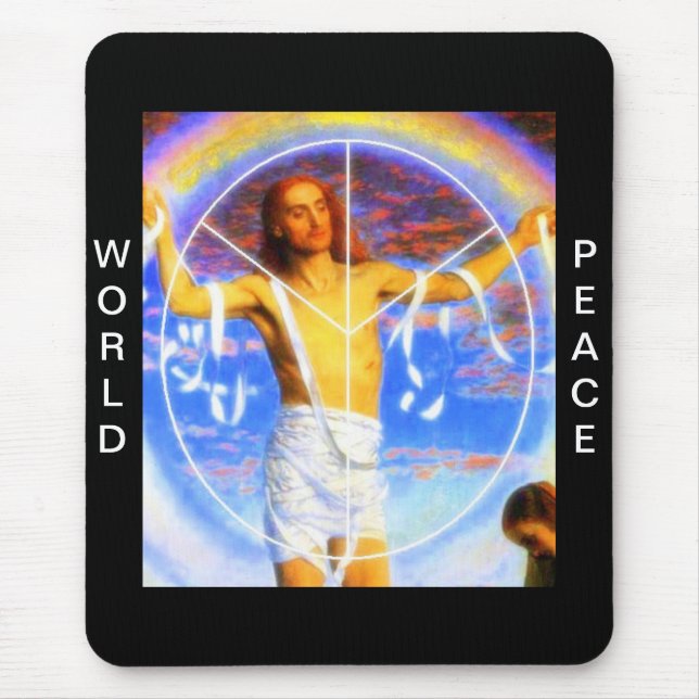 WELTFRIEDEN MOUSEPAD (Vorne)