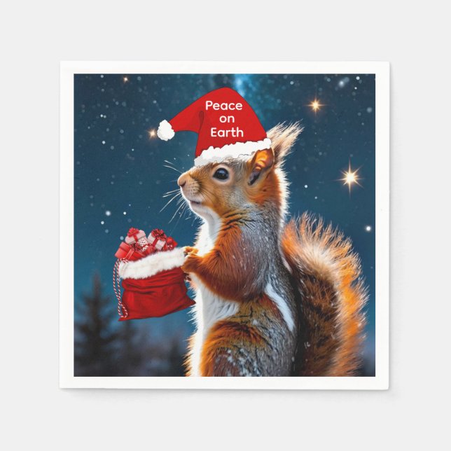 Weltfrieden Paper Party Napkins Serviette (Vorderseite)