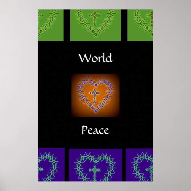 WELTFRIEDEN POSTER (Vorne)