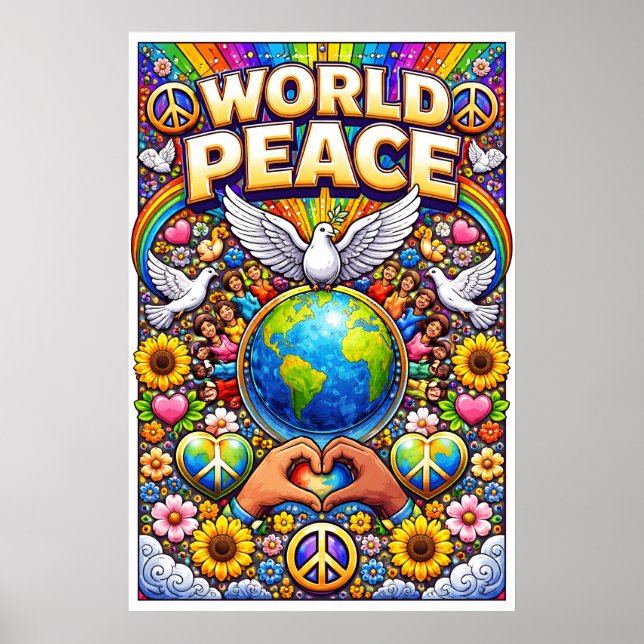 WELTFRIEDEN POSTER (Vorne)