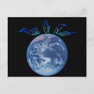 Weltfrieden Postkarte