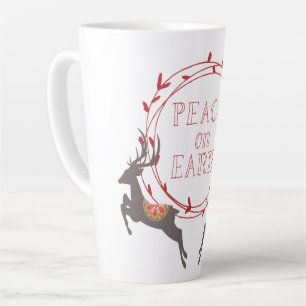 Weltfrieden Reindeer Holiday Milchtasse