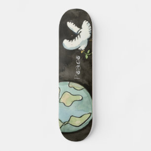Weltfrieden-Skateboard Skateboard