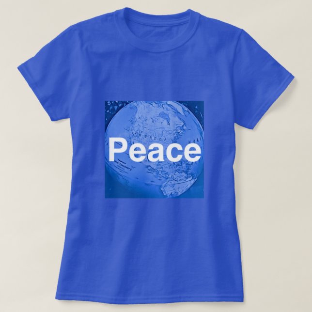 Weltfrieden-T - Shirt (Design vorne)
