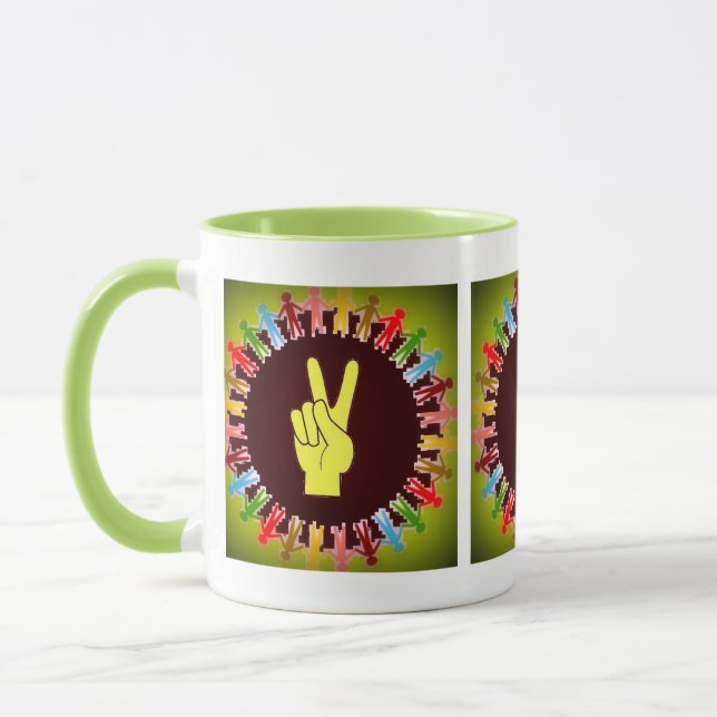 WELTFRIEDEN TASSE (Links)