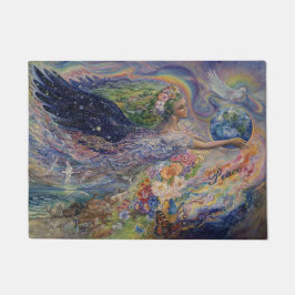 Weltfrieden-Tür-Matte Fußmatte