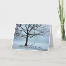 Weltfrieden Urlaubskarte