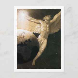 Weltfrieden von Sascha Schneider Postkarte