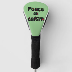 Weltfrieden Weihnachten Golf Headcover
