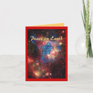 Weltfrieden-Weihnachtskarte Feiertagskarte