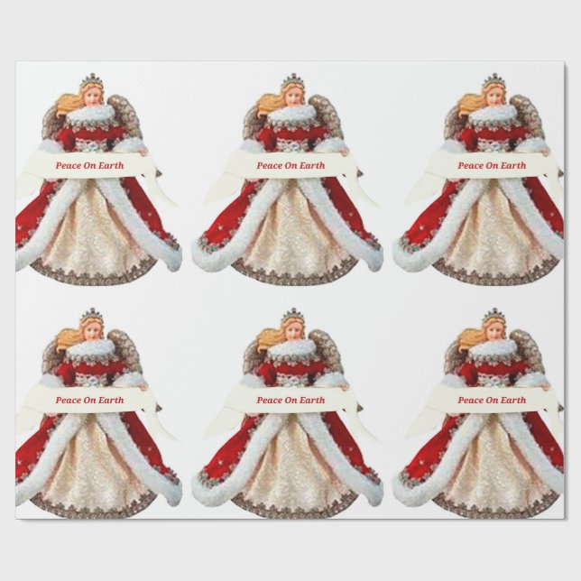 Weltfrieden Wrapping Paper Geschenkpapier (Flach)