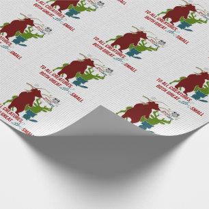 Weltfrieden zu allen Kreaturen, Wald Geschenkpapier