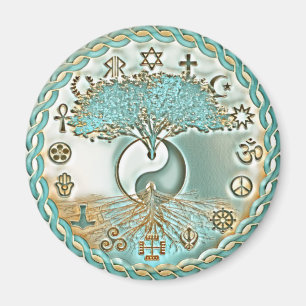 Weltfriedensjahr Yang Magnet