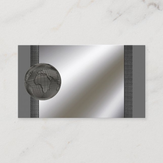 Weltgeschäfts-Klassiker-Karten Visitenkarte (Vorderseite)