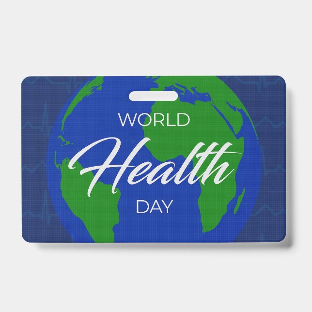 Weltgesundheitstag Ausweis (Vorderseite)