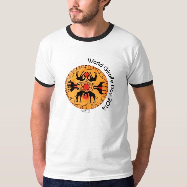 Weltgiraffen-TagesShirt T-Shirt (Vorderseite)
