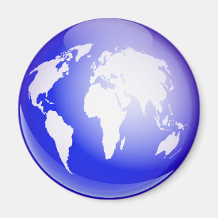 Weltglobe Magnet
