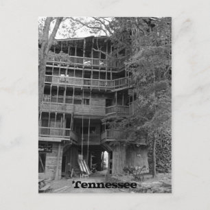 Weltgrößte Baumhäuser Postkarte