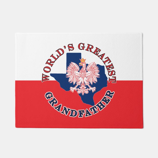 Weltgrößter Großvater Fußmatte (Vorderseite)