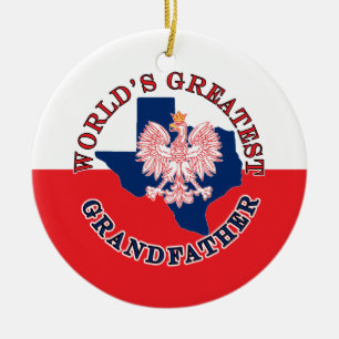Weltgrößter Großvater Keramik Ornament