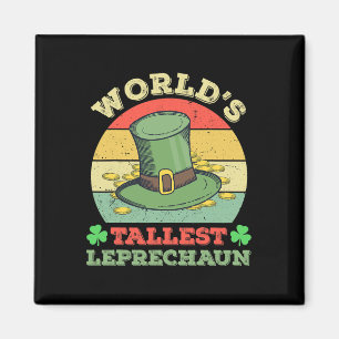 Weltgrößter Leprechaun Irischer Lustiger St Patric Magnet