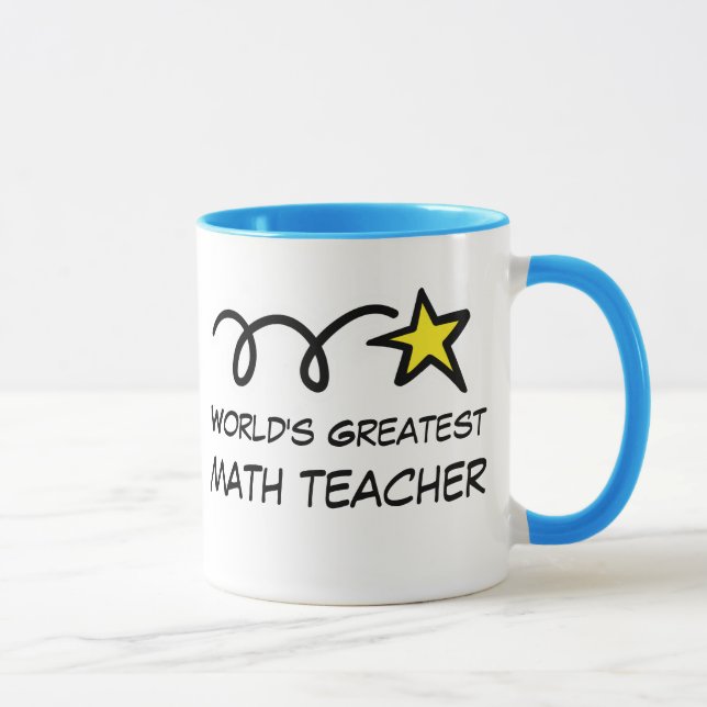 Weltgrößter Mathematiklehrer - Kaffeegenuss - Tass Tasse (Rechts)