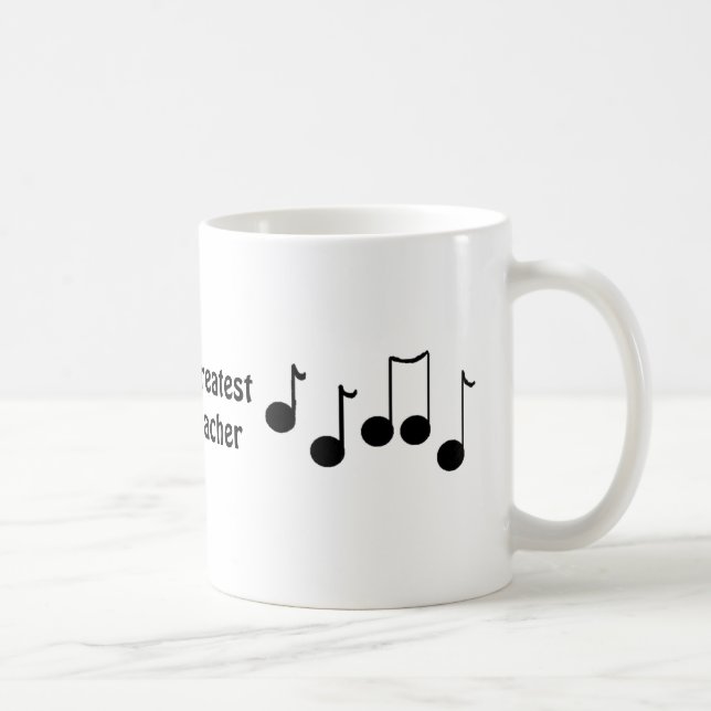 Weltgrößter Musiklehrer Tasse (Rechts)