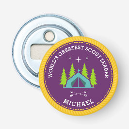 Weltgrößter Pfadfinder Flaschenöffner