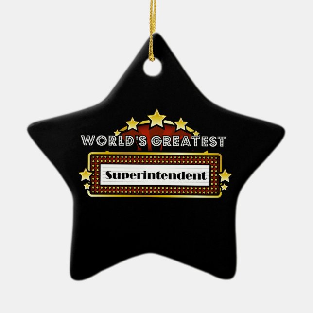Weltgrößter Superintendent Keramikornament (Vorne)