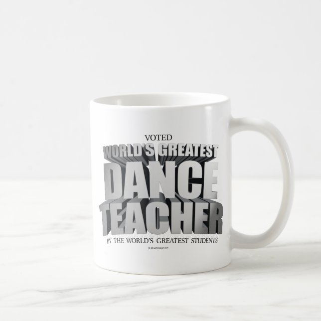 Weltgrößter Tanzlehrer Kaffeetasse (Rechts)