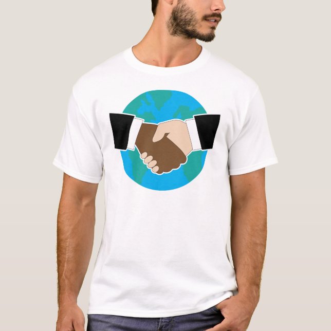 Welthanderschütterung T-Shirt (Vorderseite)