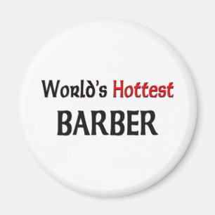Weltheißester Friseur Magnet