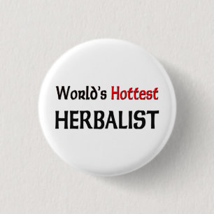 Weltheißester Herbalist Button