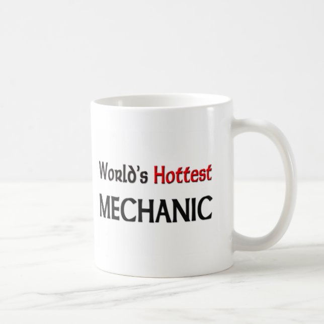Weltheißester Mechaniker Kaffeetasse (Rechts)