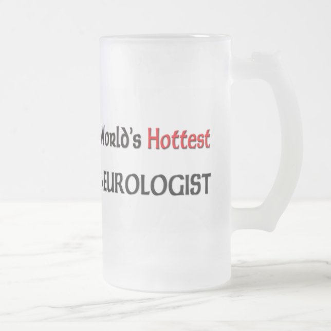 Weltheißester Neurologe Mattglas Bierglas (Rechts)