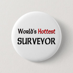 Weltheißestes Feldmesser Button