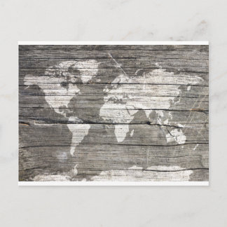 Weltholz 8 postkarte
