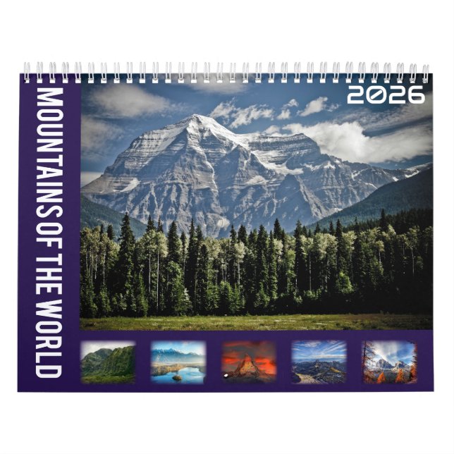 Weltkalender Berge 2026 Kalender (Titelbild)