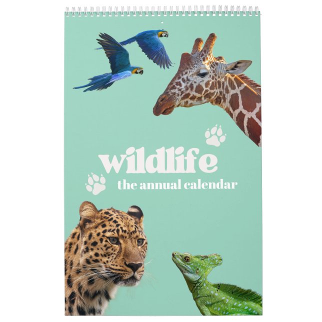 Weltkalender für Wildtiere Kalender (Titelbild)