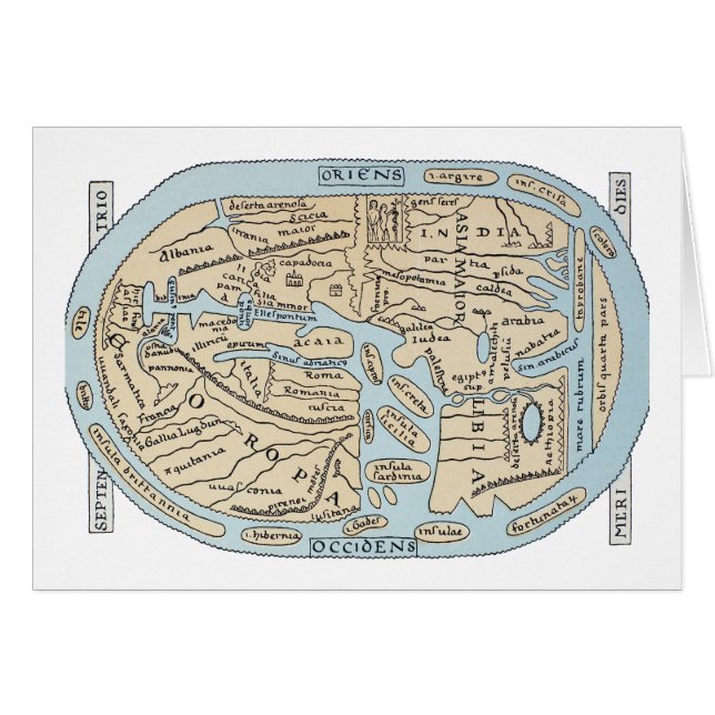 WELTKARTE2. jahrhundert (Vorderseite (Horizontal))